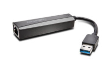 Cables & Interconnects Kensington UA0000E USB-A Ethernet Adapter — Black