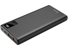 External Batteries (powerbank) Sandberg Powerbank USB-C PD 20W 10000, Black, Universal, Aluminium, Rectangle, 10000 mAh, USB