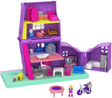 Polly Pocket GFP42 - Polly’s House Doll's House with Accessories, Doll Toy for Ages 4 Years and Up
