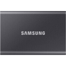 External Hard Drives and SSD Samsung Portable SSD T7 500 GB Grey
