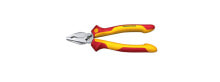 Pliers and pliers Wiha Z 01 0 06 / Z 01 0 09. Type: Side-cutting pliers, Material: Steel, Handle colour: Red/Yellow. Length: 18 cm, Weight: 276 g