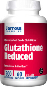 Antioxidants Jarrow Formulas Glutathione Reduced -- 500 mg - 60 Capsules