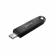 USB Flash drive USВ-флешь память SanDisk ULTRA 256 GB USB C Чёрный
