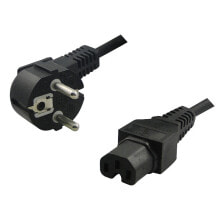 Cables & Interconnects LogiLink CP105 power cable Black 2 m C13 coupler C15 coupler
