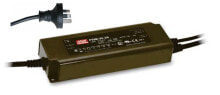 Voltage Stabilizers MEAN WELL PWM-90-12, Strip light, 90-305 V, 47/63 Hz, 90 W, 12 V, Black