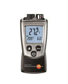 Pyrometers and Thermal Imagers Testo 0560 0810, F,°C, -10 - 50 °C, Black, 14 - 122 °F, 0.5 °C, AAA