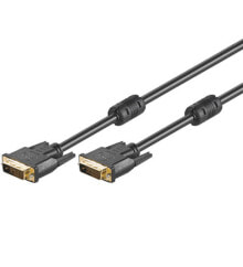 Cables & Interconnects Techly Dual Link DVI digital (DVI-D) with ferrite 10 m ICOC DVI-811CF