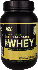 Whey Protein Optimum Nutrition Gold Standard 100% Whey™ Naturally Flavored Vanilla -- 1.9 lbs