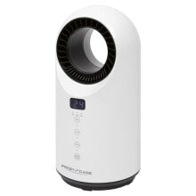 Air Fans ProfiCare PC-HL 3086, Fan electric space heater, Ceramic, 12 h, Indoor, Desk, Floor, Table, Black, White