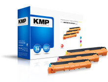 Cartridges KMP B-T125X toner cartridge 3 pc(s) Compatible Cyan, Magenta, Yellow