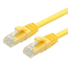 Cable channels Value 1m UTP Cat.6a networking cable Yellow Cat6a U/UTP (UTP)