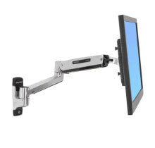 Stands and Brackets Ergotron LX Sit-Stand Wall Mount LCD Arm 106.7 cm (42") Stainless steel