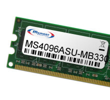 Memory Memory Solution MS4096ASU-MB330. Component for: PC/server, Internal memory: 4 GB