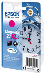 Cartridges Epson Alarm clock Singlepack Magenta 27XL DURABrite Ultra Ink