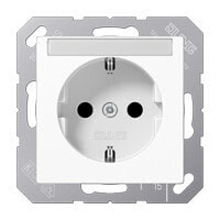 Accessories for sockets and switches JUNG A 1520 BFNA WW, Type F, White, Thermoplastic, Universal, 250 V, 16 A