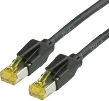 Cables & Interconnects Draka Comteq Cat.6a 10m, 10 m, Cat6a, S/FTP (S-STP), RJ-45, RJ-45, Black