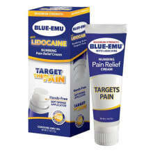 Muscle And Joint Pain Relief Ointments Blue-Emu Lidocaine Cream -- 2.7 oz