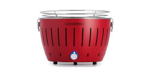 Grills, Barbecues, Smokehouses LotusGrill G280, Grill, Charcoal, 1 zone(s), 26 cm, Grid, Red