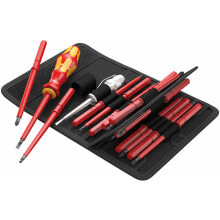 Screwdriver Kits Wera 05003474001. Handle material: Plastic. Handle colour: Red/Yellow, Case colour: Black