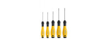 Screwdriver Kits Wiha 362ESD K5. Package weight: 227 g. Handle colour: Black/Yellow