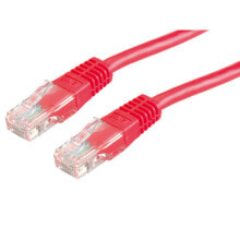 Cable channels ROLINE 21.99.0951 networking cable Red 1.5 m Cat6 U/UTP (UTP)