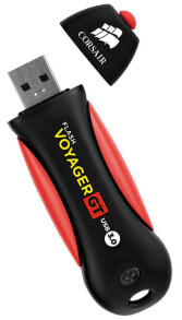 USB Flash drive Corsair Voyager GT USB flash drive 256 GB USB Type-A 3.2 Gen 1 (3.1 Gen 1) Black, Red