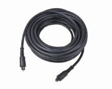 Cables & Interconnects Gembird Toslink, 10m audio cable Black