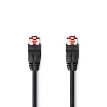 Wires, cables Nedis CCGP85200BK150 networking cable Black 15 m Cat6 U/UTP (UTP)