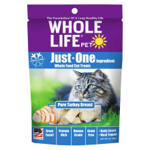 Wet Cat Food Whole Life Pet Just One™ Ingredient Whole Food Cat Treats Pure Turkey Breast -- 1 oz