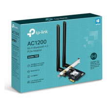 Network Cards and Adapters Сетевая карта с Wifi TP-Link Archer T5E 2.4 GHz 300 Mbps