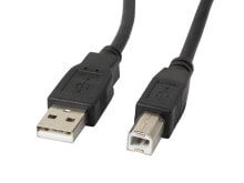 Wires, cables CA-USBA-11CC-0030-BK, 3 m, USB A, USB B, 2.0, 480 Mbit/s, Black