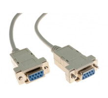 Cables or Connectors for Audio and Video Equipment Hypertec 136001-HY serial cable White 1 m DB-9