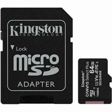 Memory Cards Карта памяти микро SD Kingston SDCS2/64GB           64GB