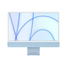 Monoblock PCs Apple iMac 61 cm (24") 4480 x 2520 pixels Apple M 8 GB 512 GB SSD All-in-One PC macOS Big Sur Wi-Fi 6 (802.11ax) Blue