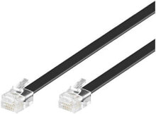 Cables & Interconnects Microconnect MPK106B. Cable length: 6 m, Connector 1: RJ12, Connector 2: RJ12