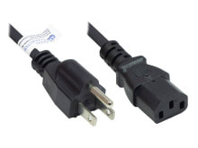Cables & Interconnects Alcasa P4530-S050, 5 m, Male connector / Male connector, Power plug type B, C13 coupler, SJT, Black
