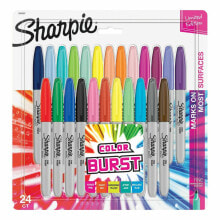 Felt-Tip Pens Sharpie Fine marker 24 pc(s) Fine tip Multicolour
