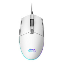 Computer Mice Игровая мышь Mars Gaming MMG Blanco
