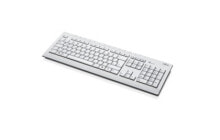 Keyboards Fujitsu KB521 ECO, Full-size (100%), USB, Grey, Marble colour