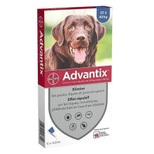 Remedies For Fleas And Ticks ADVANTIX 6 Antiparasitenpipetten - Fr groe Hunde ber 25 kg