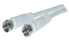 Wires, cables shiverpeaks 7.5m F-type coaxial cable White