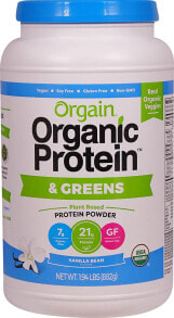 Plant-based Protein Orgain Organic Protein™ & Greens Plant Based Powder Vanilla Bean -- 1.94 lbs