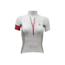 Premium Clothing and Shoes T-shirt Odlo Stand-Up Collar S / S 1/2 Zip Gavia W 410891-10000