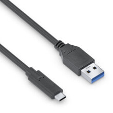 Charging Cables PureLink IS2601-005 USB cable 0.5 m USB 3.2 Gen 1 (3.1 Gen 1) USB C USB A Black