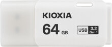 USB Flash drive Kioxia TransMemory U301 USB flash drive 64 GB USB Type-A 3.2 Gen 1 (3.1 Gen 1) White